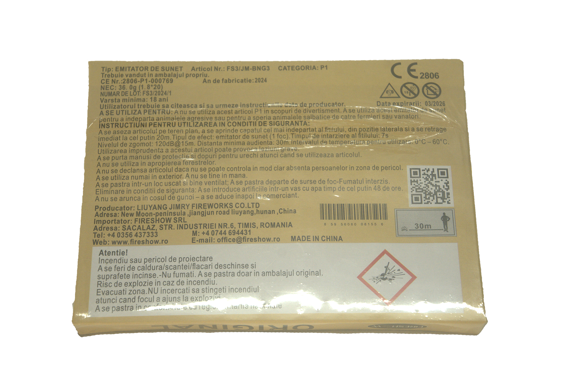 Petarde FS3 Original 1,8G - imagine 2
